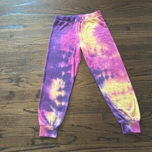 Rowdy Sprout Girl’s Tie Dye Track Pants sz12